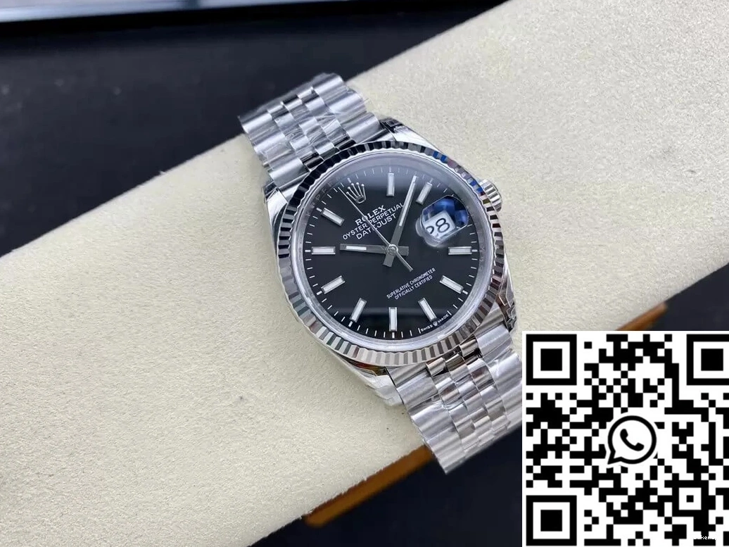 Stainless VS 36MM Steel Factory Rolex M126234-0015 Datejust 687 Vibrant 0707